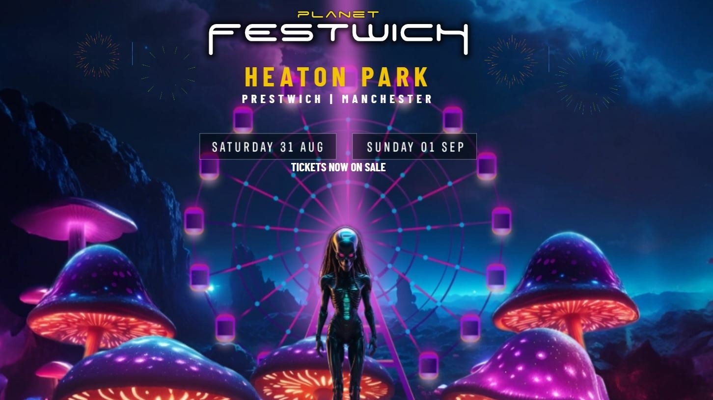 Festwich 2025 Manchester Tickets at Heaton Park on 31st August 2025