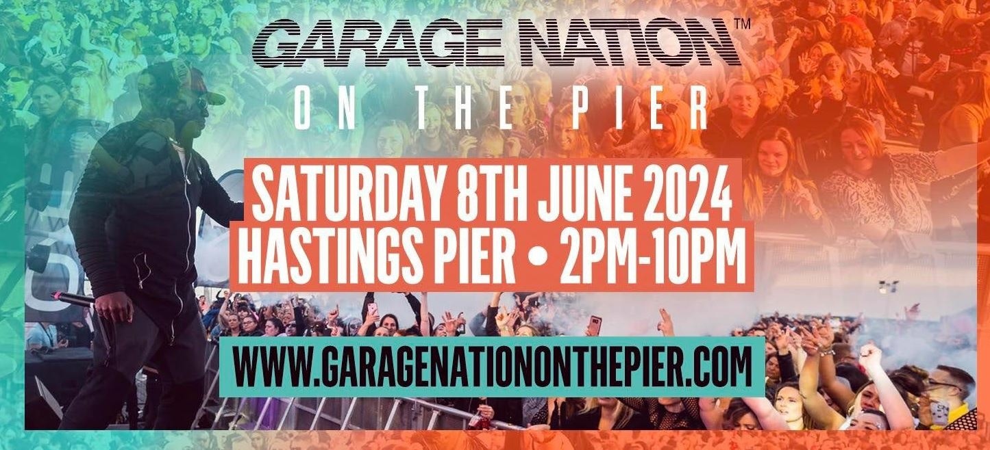 Garage Nation On The Pier Tickets at Hastings Pier on 8th June 2025