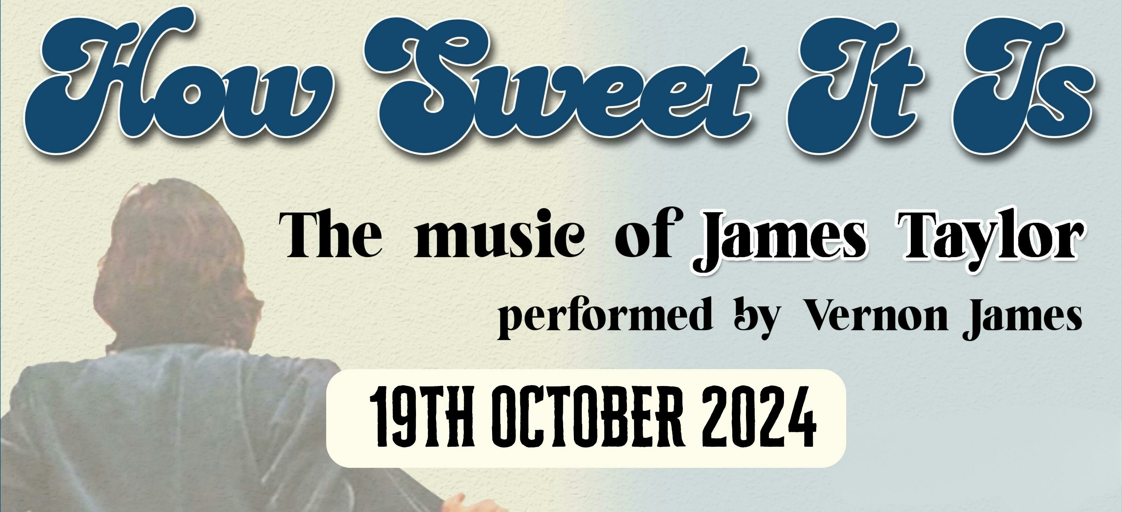 Vernon James Skipton Tickets at Little Theatre on 19th October