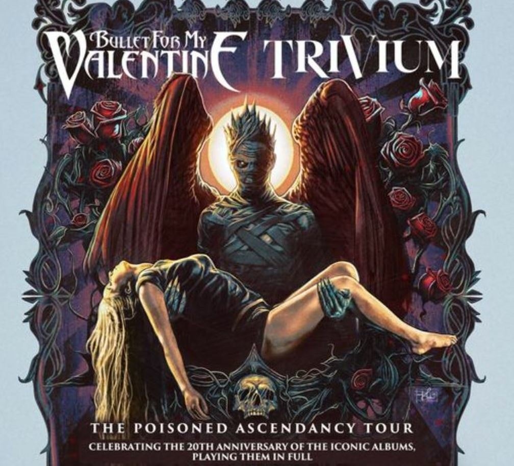 Bullet For My Valentine, Trivium Glasgow Tickets at The OVO Hydro on 28th January 2025 Ents24