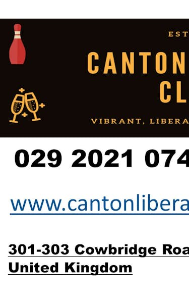 Canton Liberal Club Events