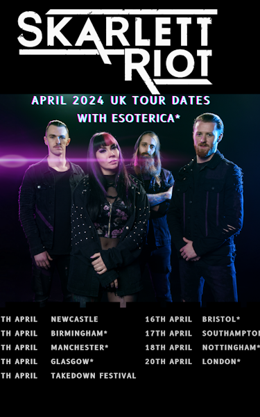 Skarlett Riot Tour Dates
