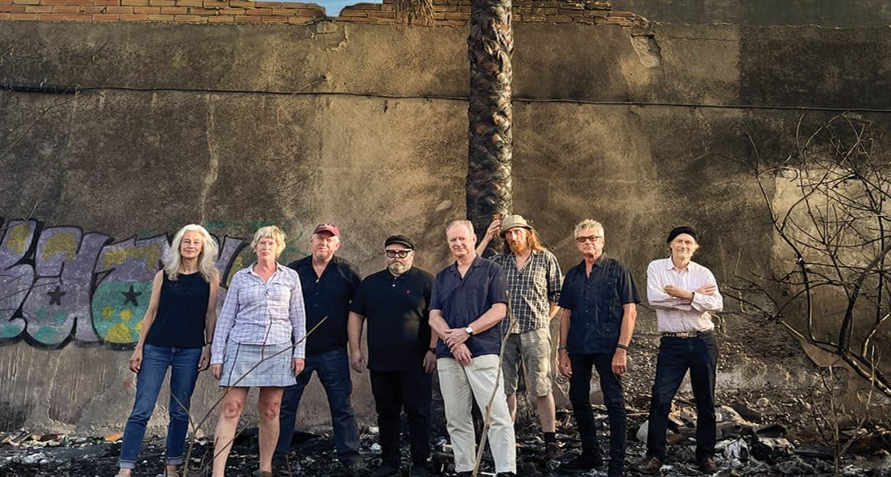 Mekons appearing at this event