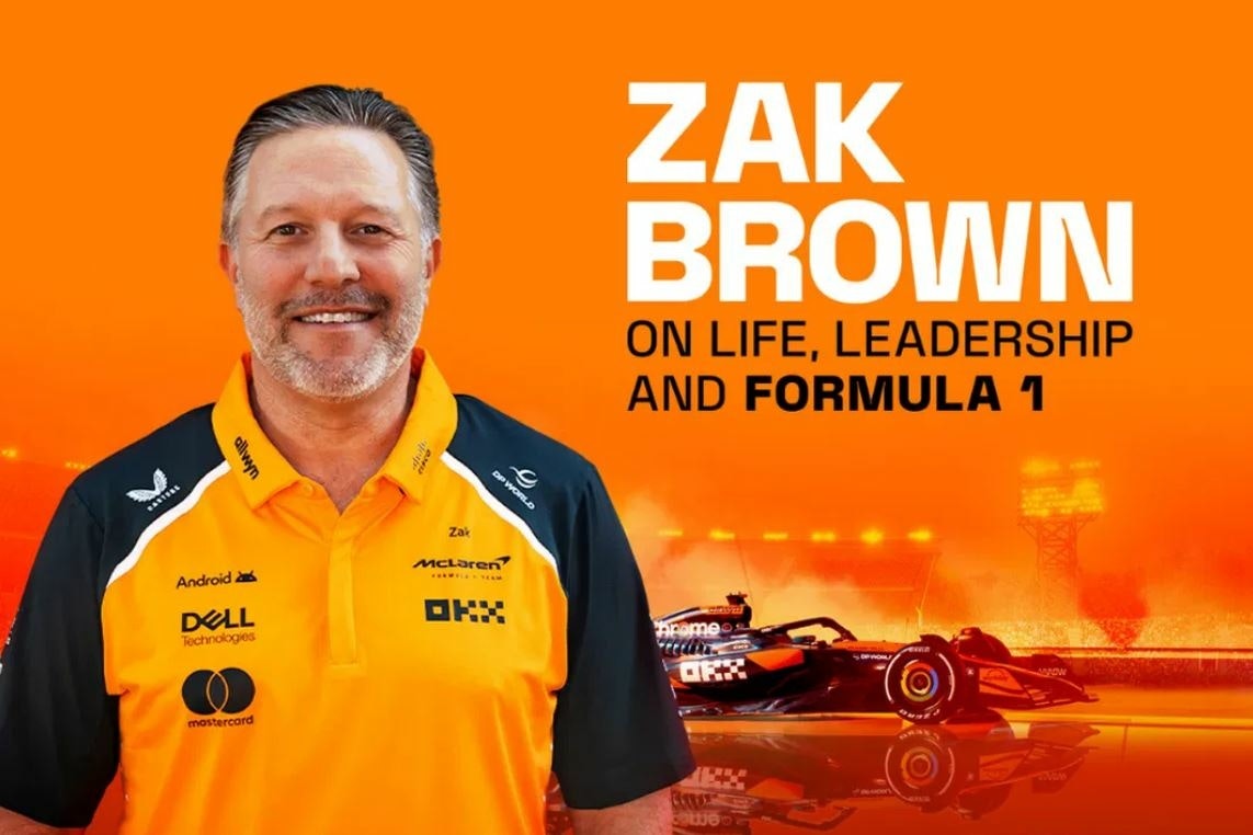 Zak Brown appearing at this event