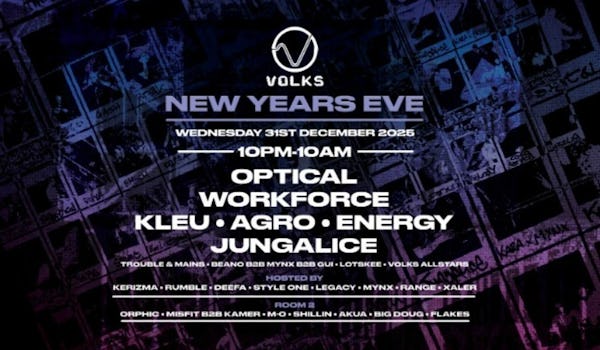 Volks NYE 2025 - 12 Hour Rave