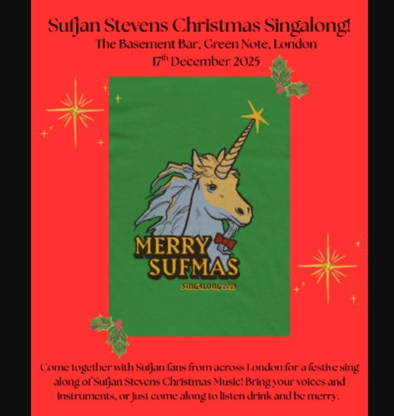 Sufjan Stevens Christmas Singalong