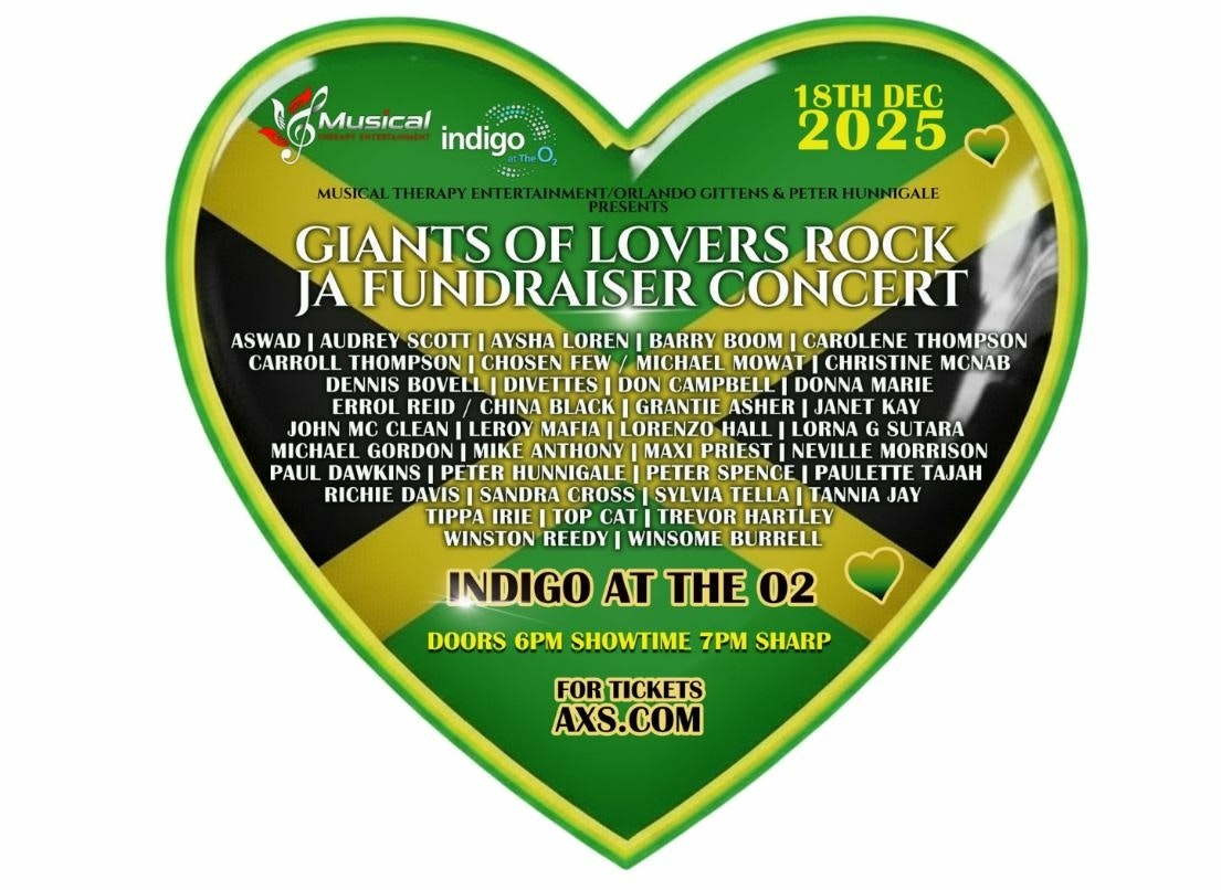 Giants of Lovers Rock JA Fundraiser