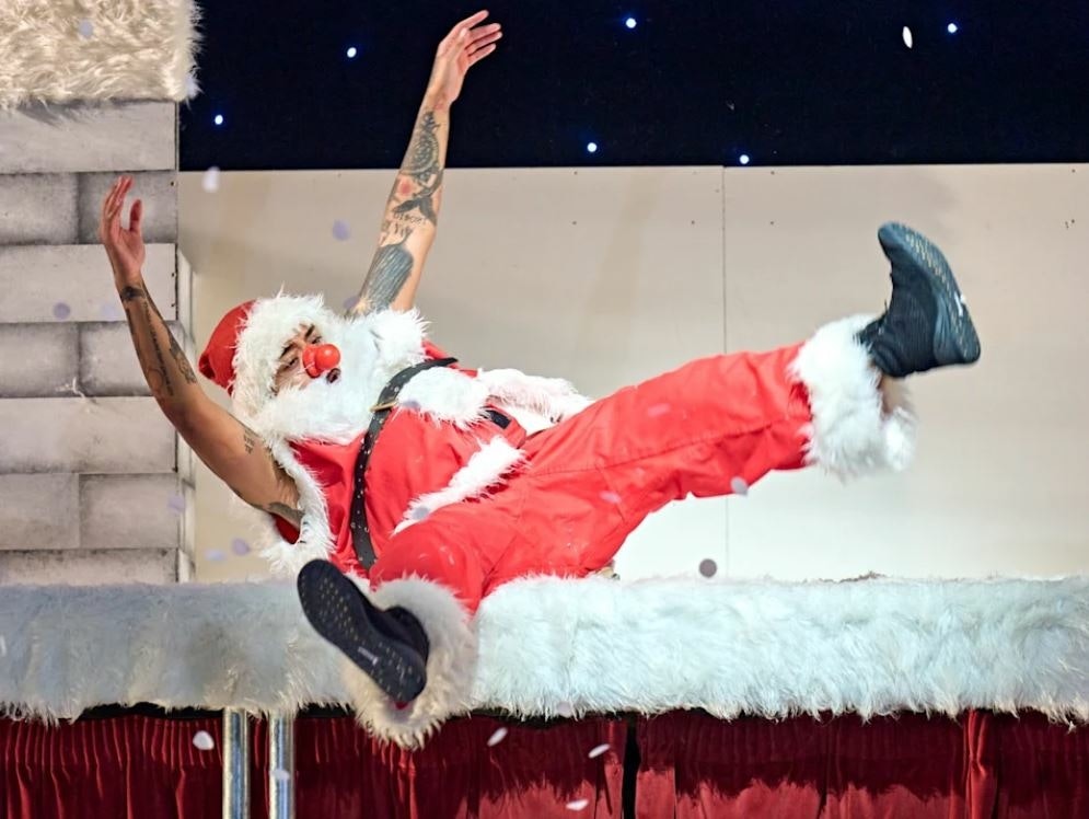 How Does Santa Go Down The Chimney?