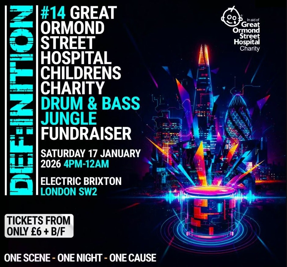 Def:inition - GOSH Children's Charity D+B + Jungle Fundraiser