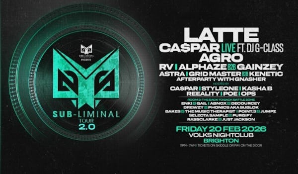 Sub-liminal Recordings UK Tour 2.0 Brighton