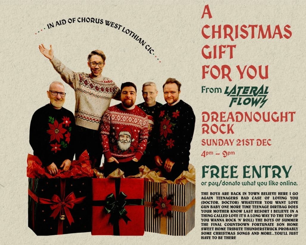 The Lateral Flows Christas Jumper Show