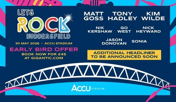 Let's Rock Huddersfield 2026