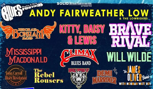UK Blues, Rhythm & Rock Festival 2026
