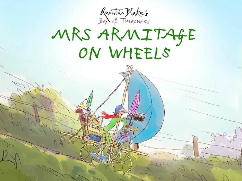 Quentin Blake's Mrs Armitage on Wheels