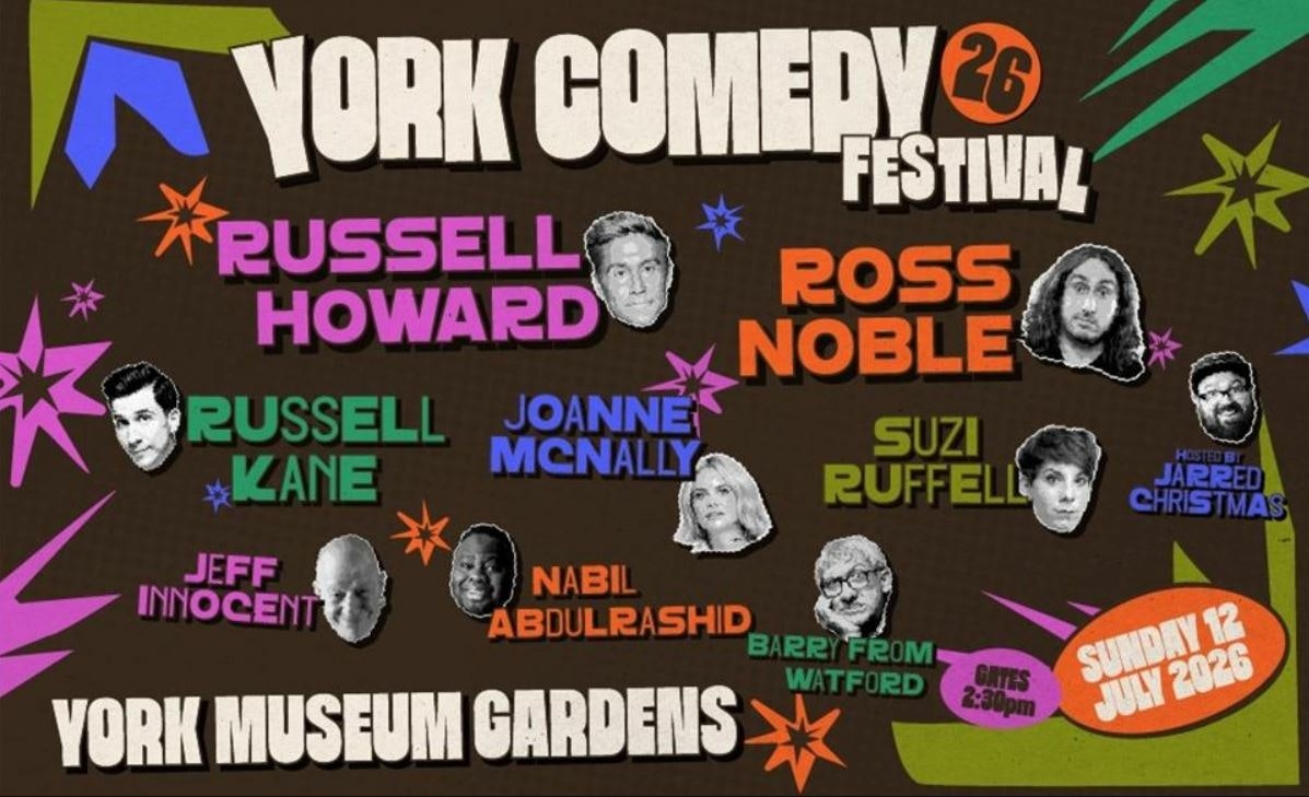 York Comedy Festival 2026