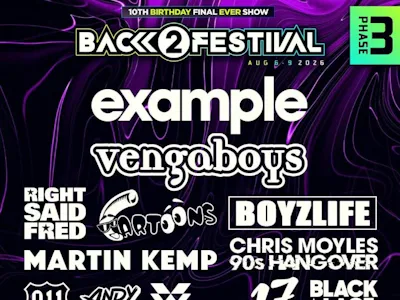 Picture of Back 2 Festival 2026 - The 10th Birthday