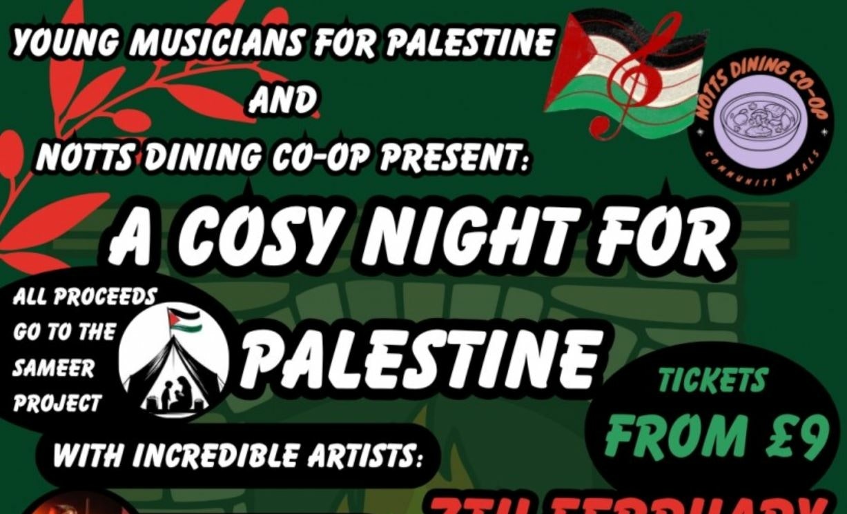 A Cosy Night for Palestine
