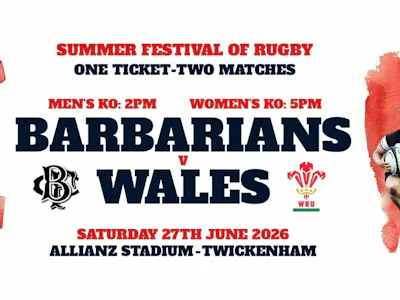 Picture of Barbarians vs Wales - Men's & Women's