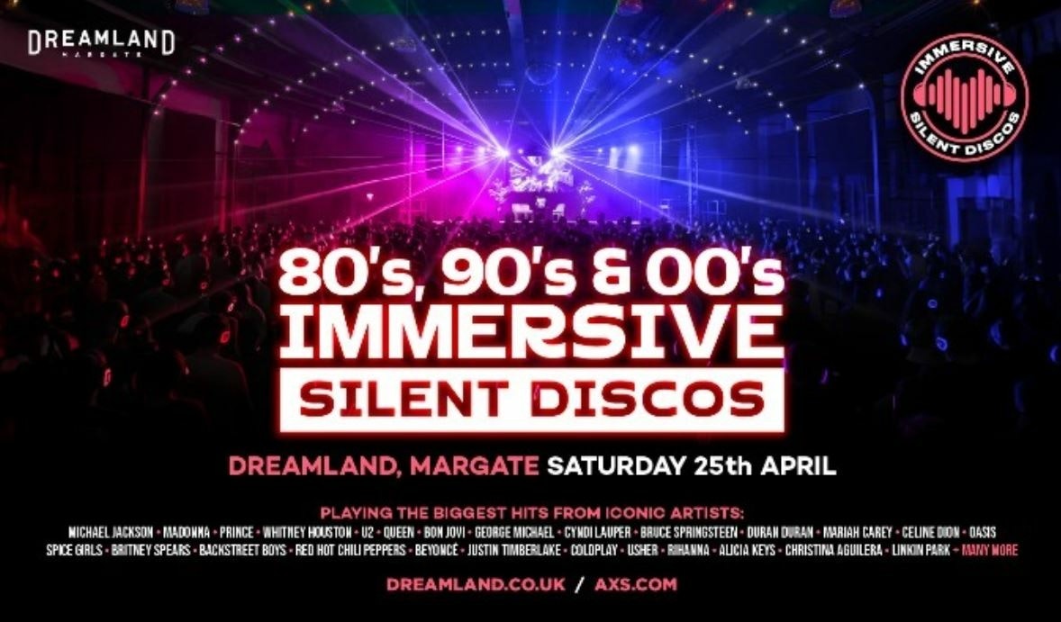 80s, 90s & 00s Silent Disco