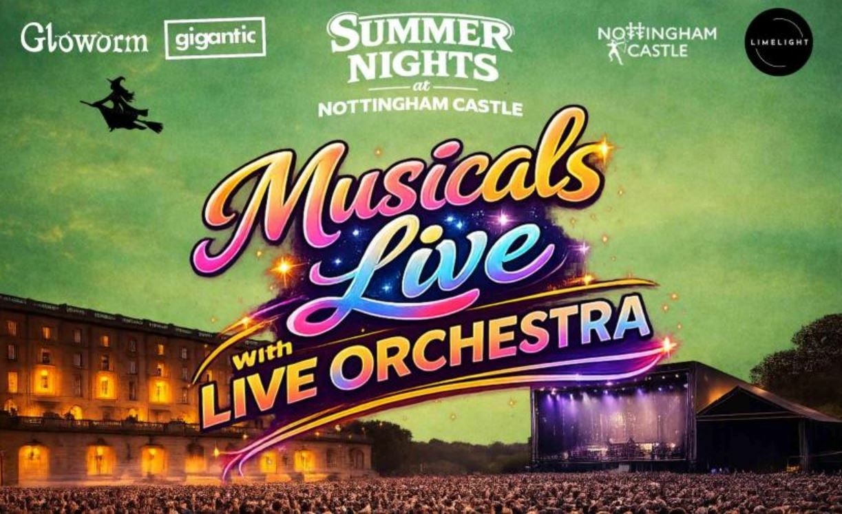 Summer Nights at Nottingham Castle: Musicals Live with Live Orchestra