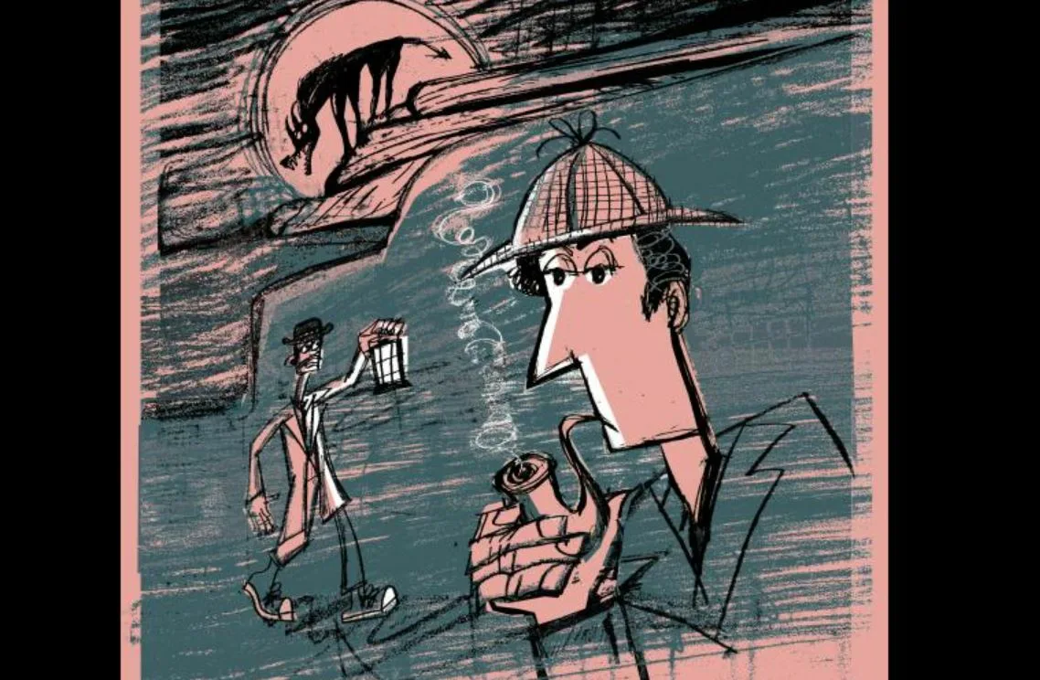 Picture of Sherlock Holmes and the Hound of the Baskervilles
