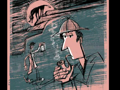 Picture of Sherlock Holmes and the Hound of the Baskervilles