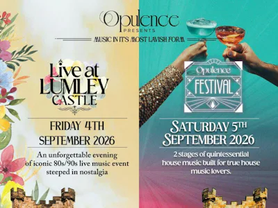 Picture of Opulence presents Live at Lumley Castle