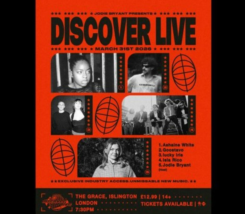 Jodie Bryant presents Discover Live