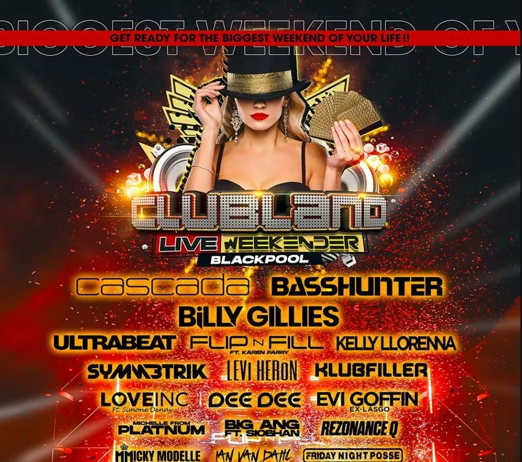 Clubland Live Weekender 2026
