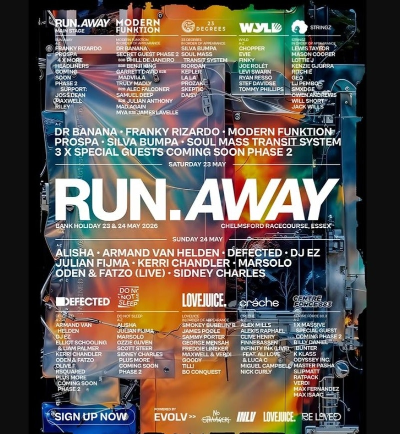 Run Away Festival 2026