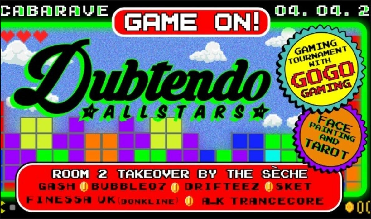 Cabarave 9th Birthday - Game On!