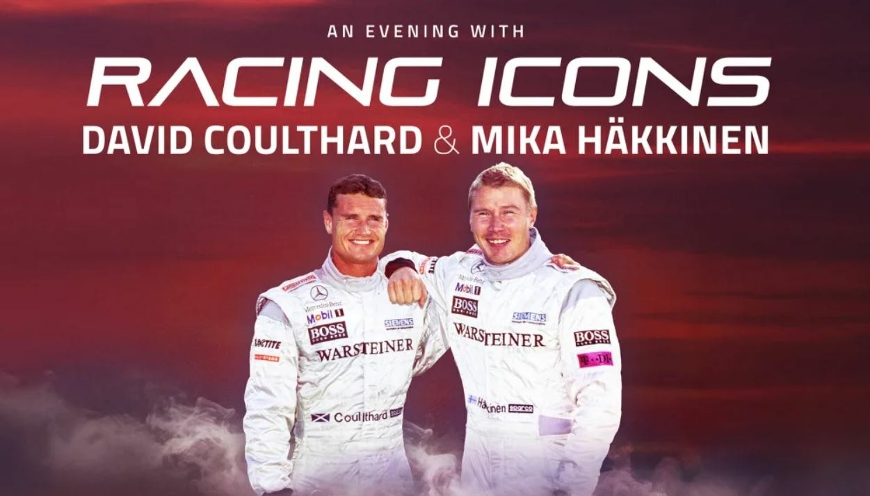 An Evening with Racing Icons David Coulthard & Mika Häkkinen