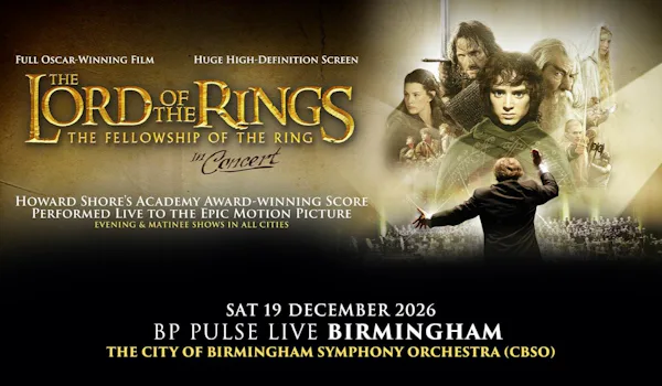 Lord of The Rings: The Fellowship of The Ring In Concert - Afternoon Show