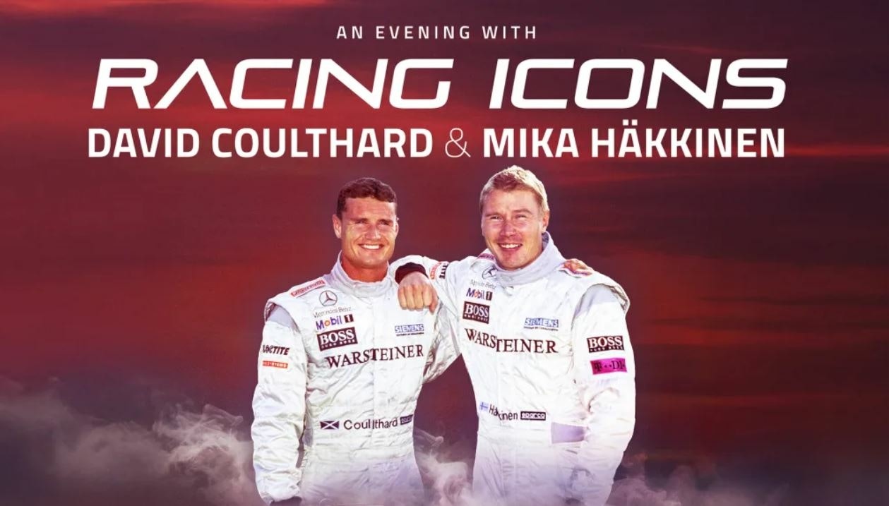 An Evening with Racing Icons David Coulthard & Mika Häkkinen