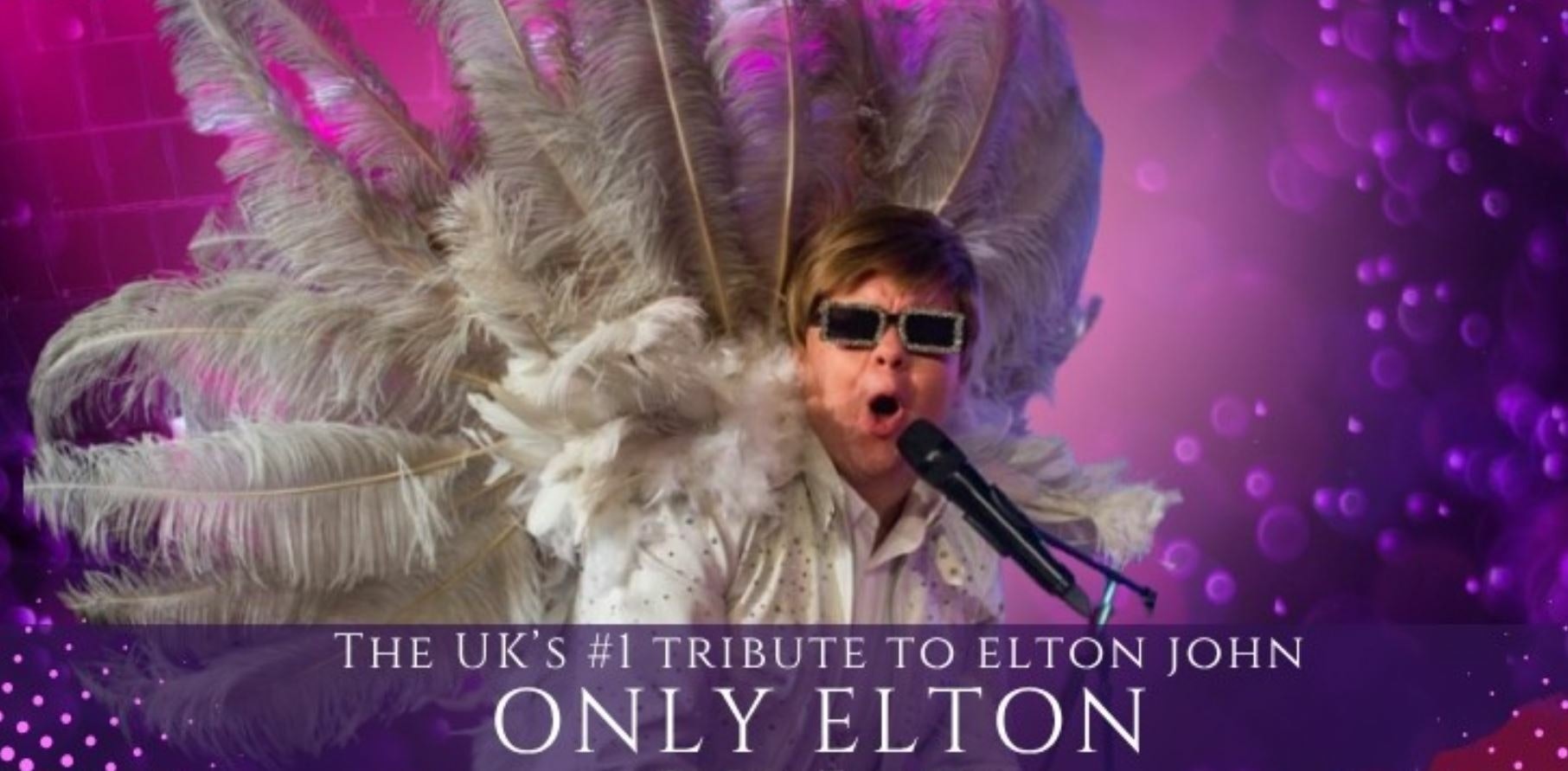 Only Elton appearing at this event