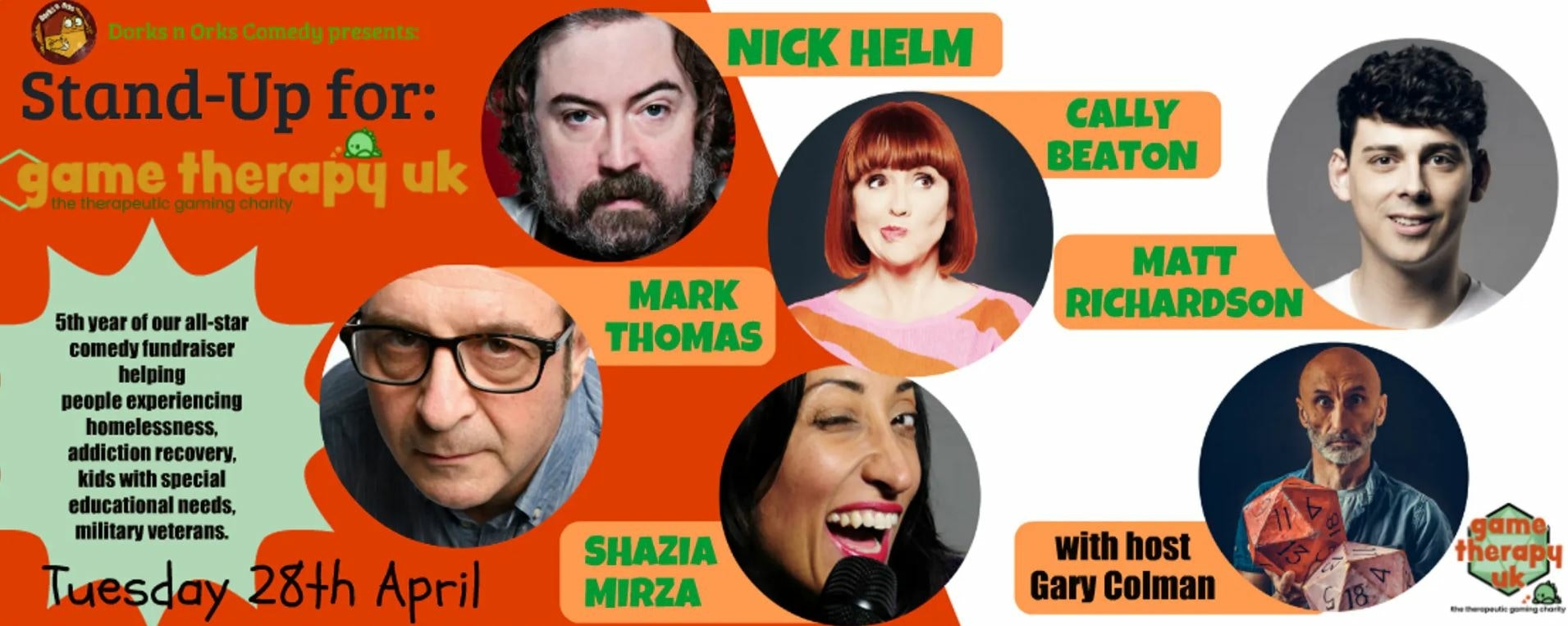 Stand Up for Games Therapy UK