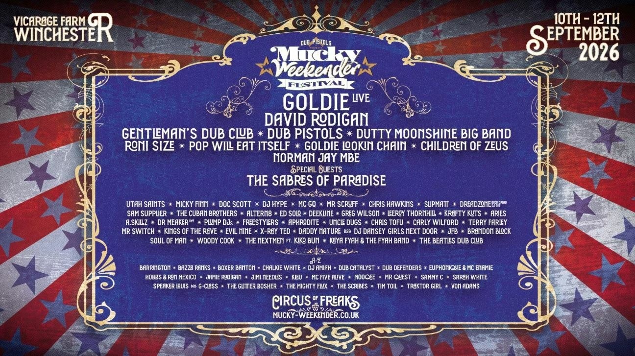 Mucky Weekender Festival 2026