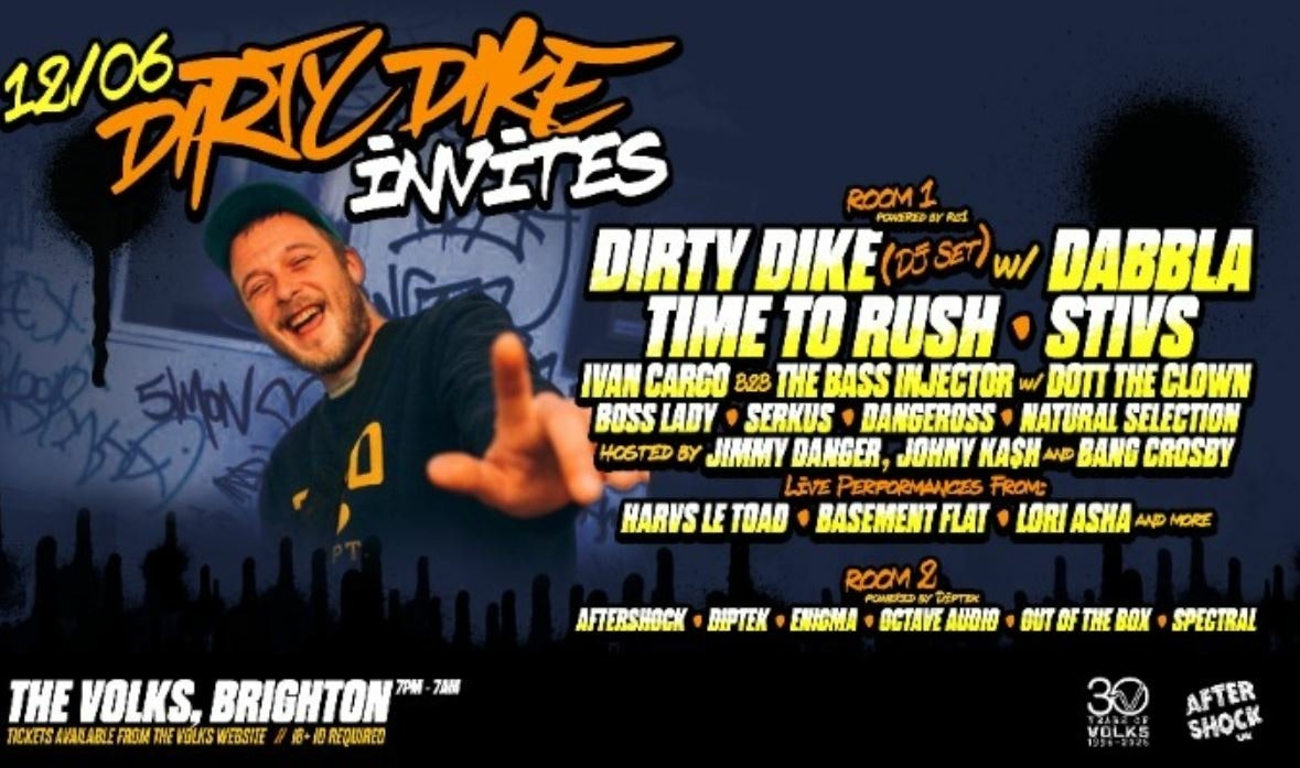Aftershock - Dirty Dike Invites