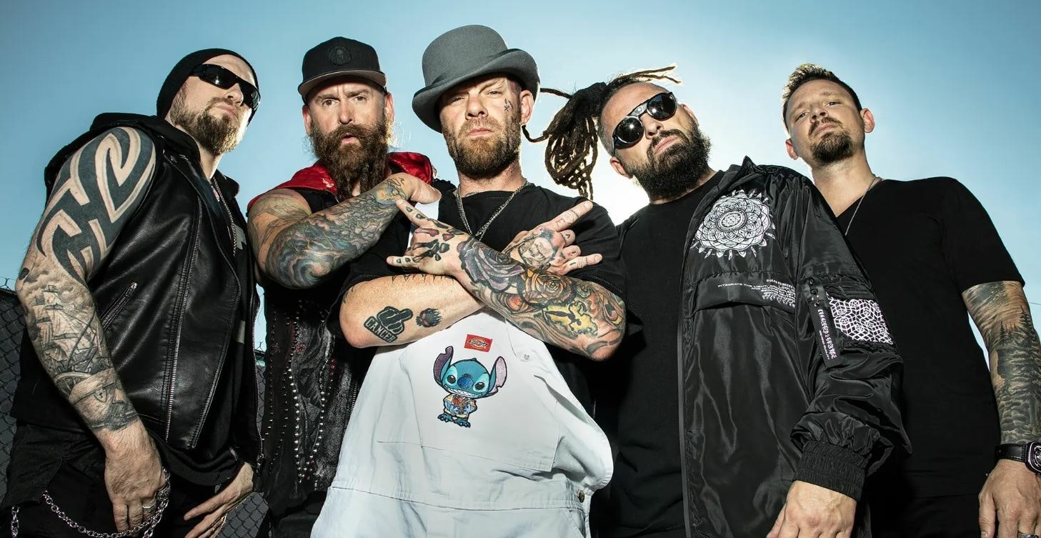 Five Finger Death Punch appearing at this event