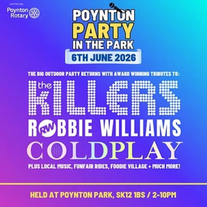 Poynton Party in the Park 2026