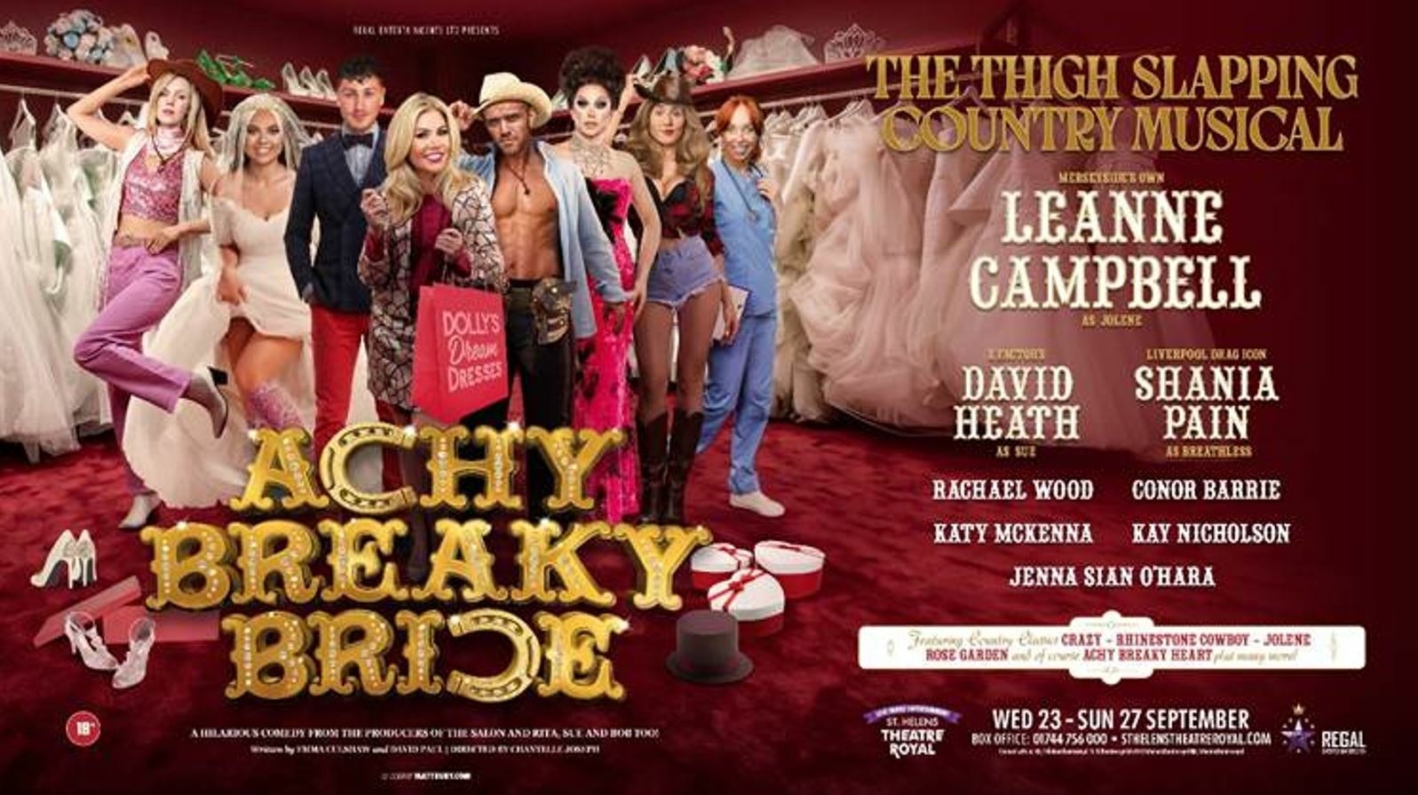 Achy Breaky Bride St Helens tickets at St Helens Theatre Royal on 23 ...
