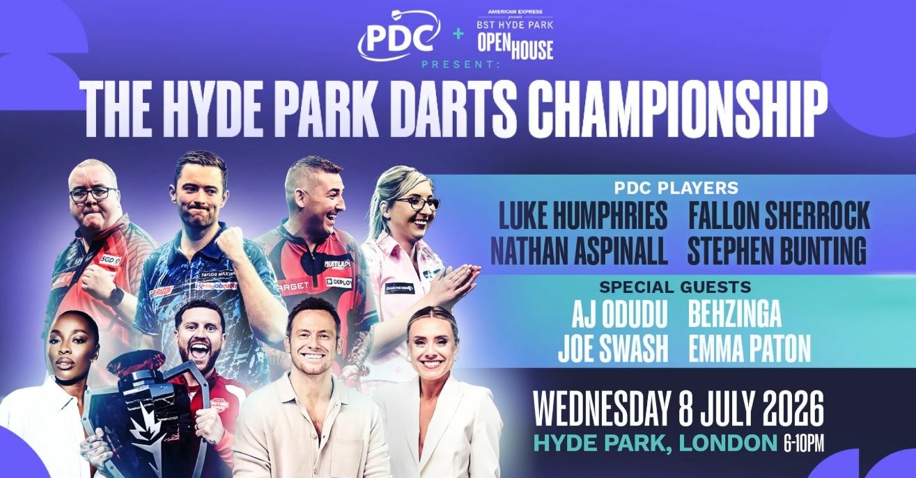 Picture of PDC presents The Hyde Park Darts Championship