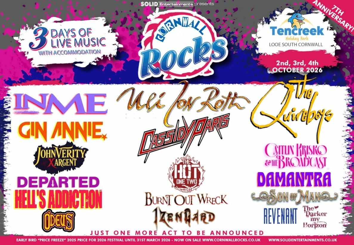 Picture of Cornwall Rocks 2026