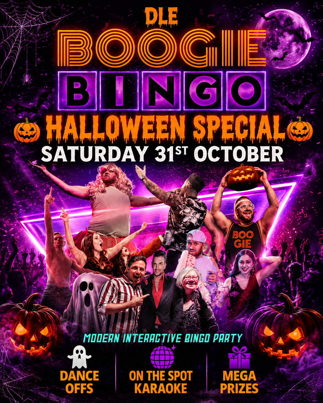 Picture of Boogie Bingo – The Ultimate Interactive Bingo Party Show Halloween Special!