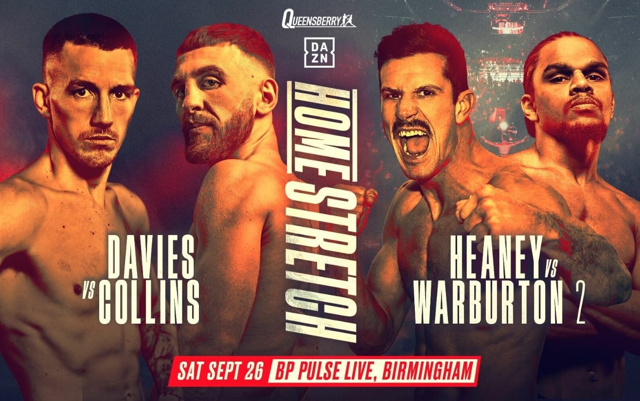 Queensberry Promotions Boxing: Home Stretch - Davies vs Collins & Heaney vs Warburton 2