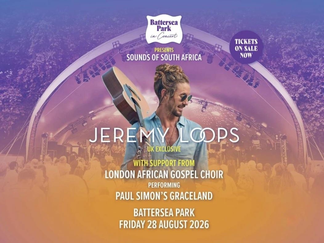 Picture of Jeremy Loops, London African Gospel Choir