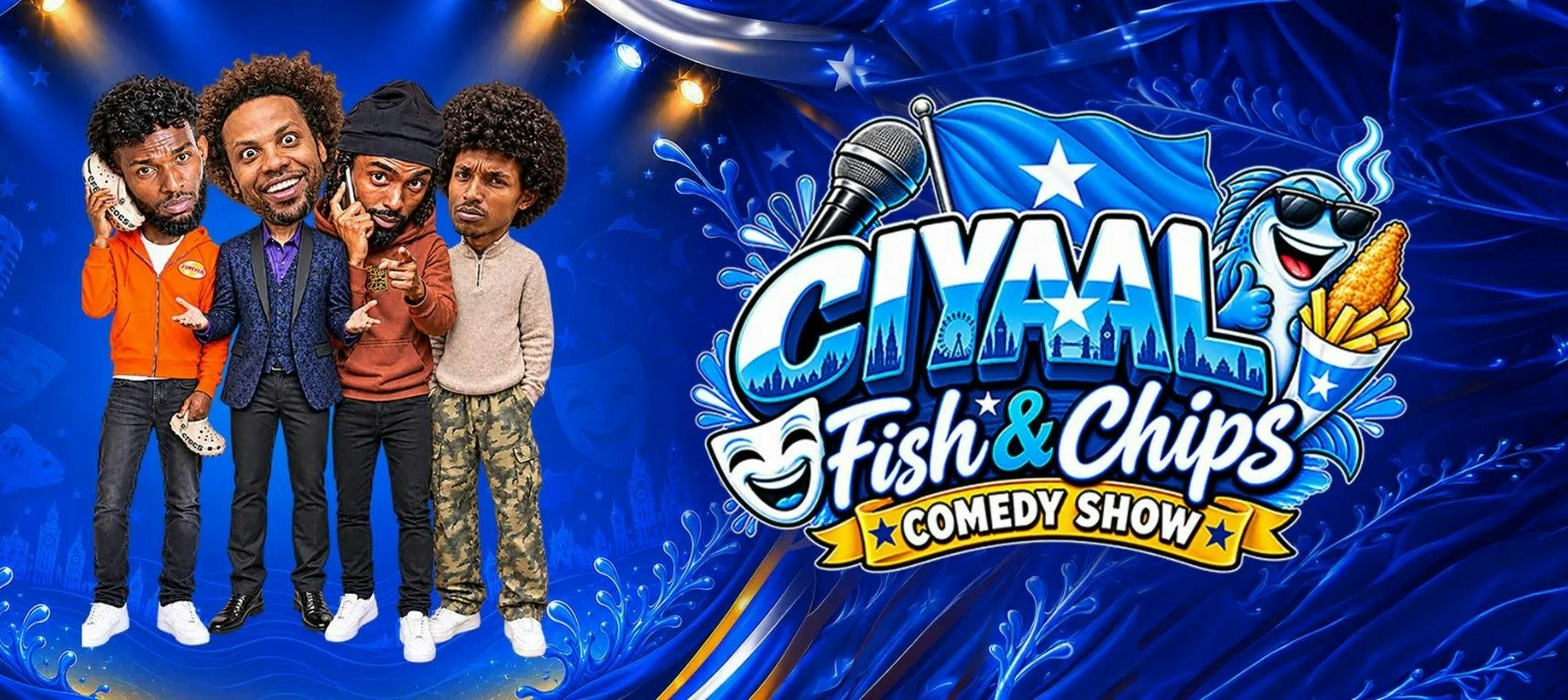 Picture of Ciyaal Fish & Chips: The Somali Comedy
