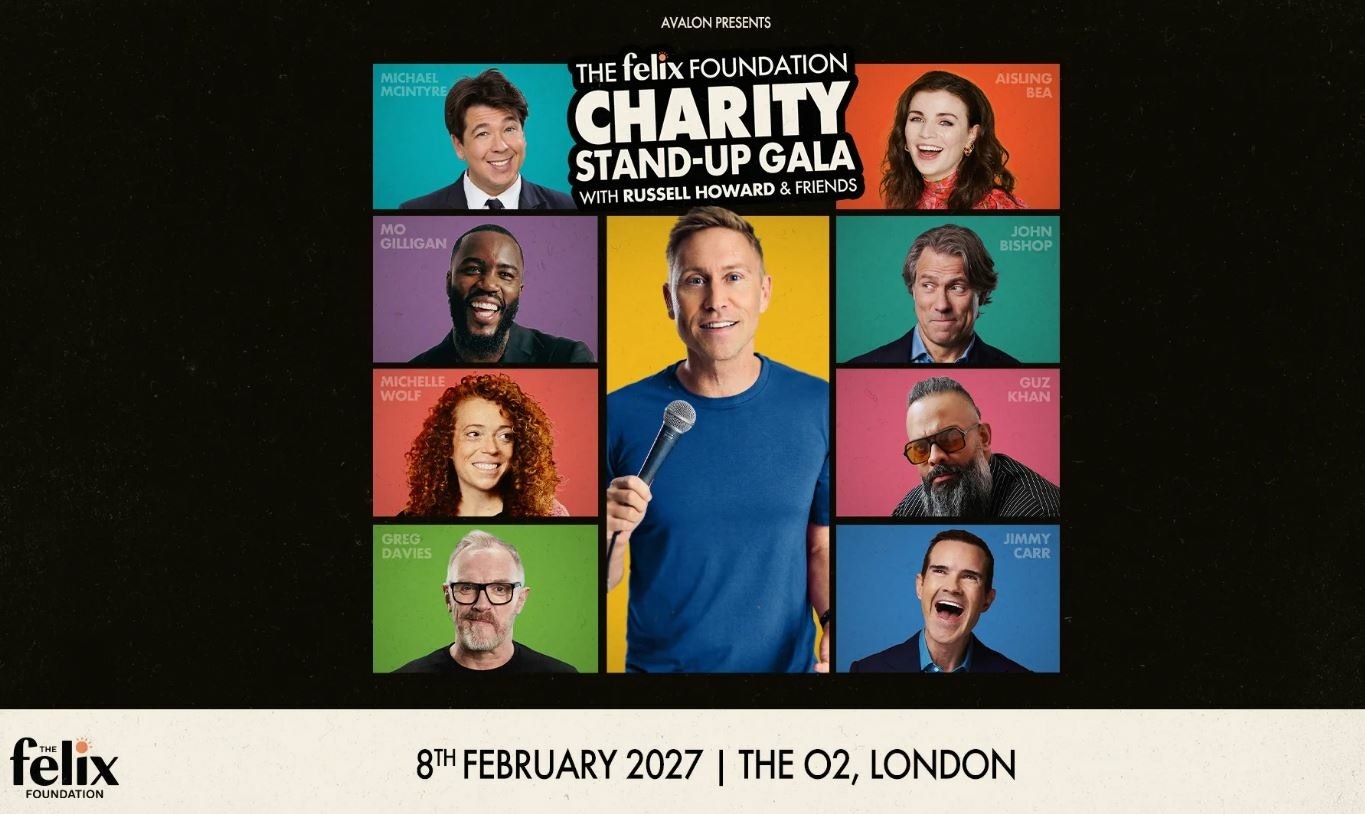 Picture of The Felix Foundation Charity Stand-Up Gala with Russell Howard and Friends