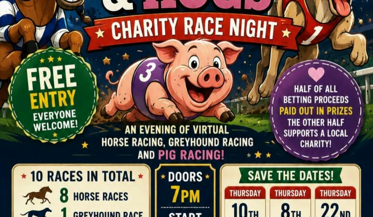 Horses, Hounds and Hogs Charity Night