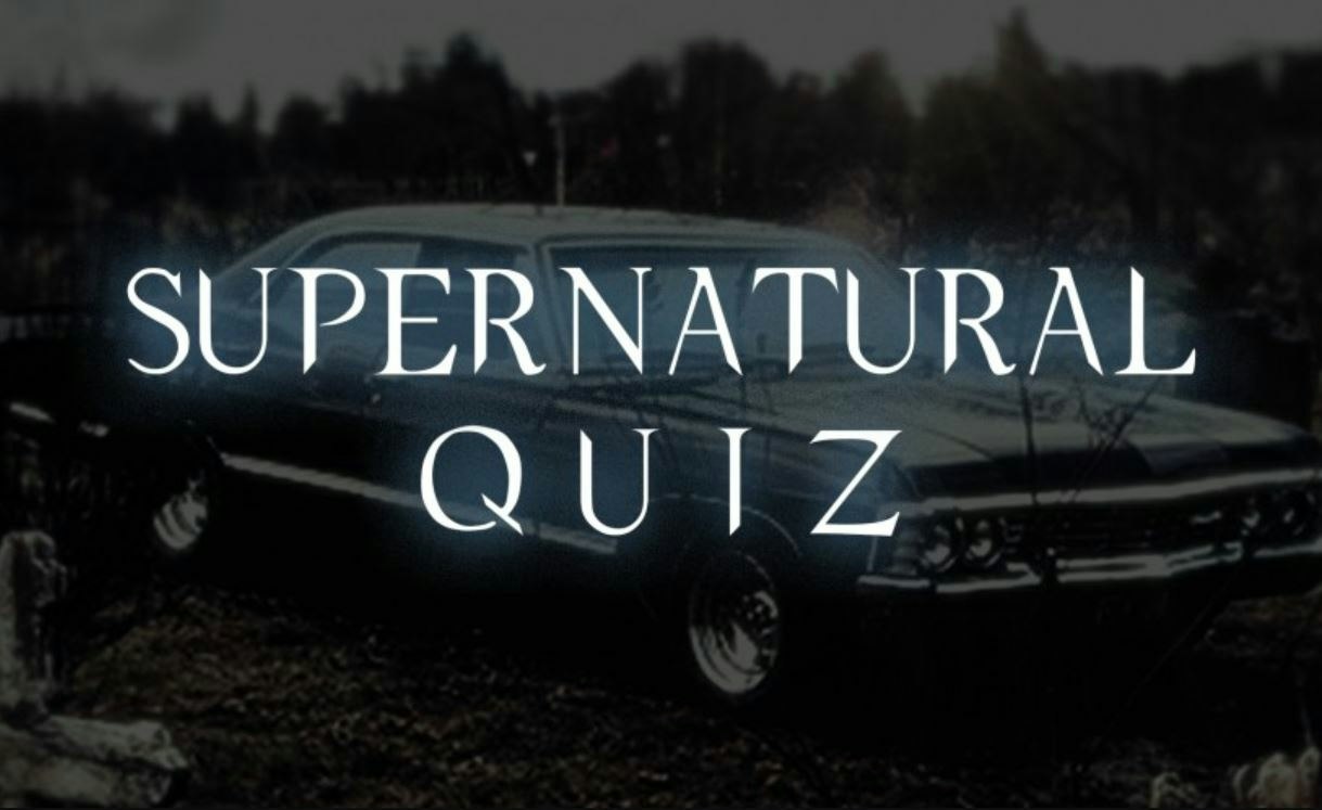 Picture of Supernatural Quiz
